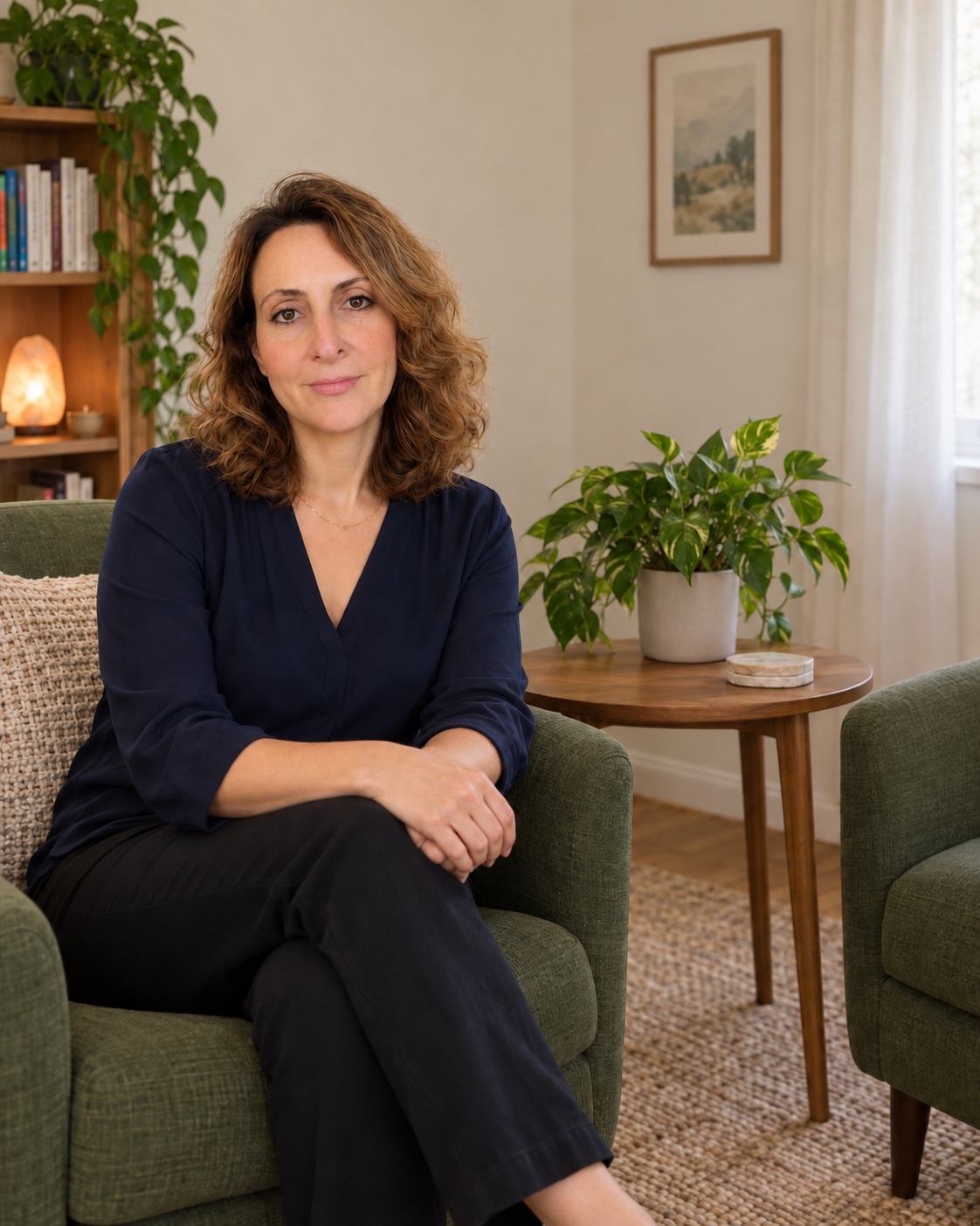 Therapy room or portrait image